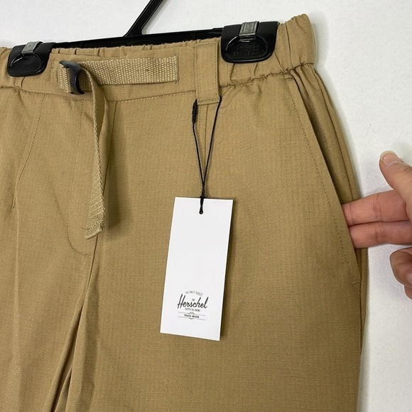 Nwt Herschel Khaki Ashland Pants - Picture 6 of 10